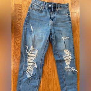 Wild fable ripped jeans size 00